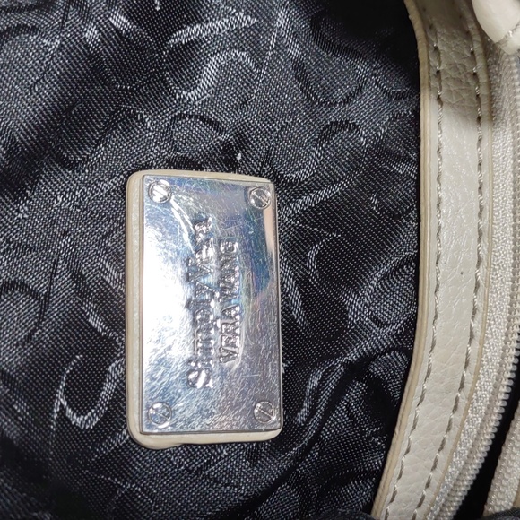 Simply Vera by Vera Wang Pebbled Leather Hobo Bag - Picture 8 of 8